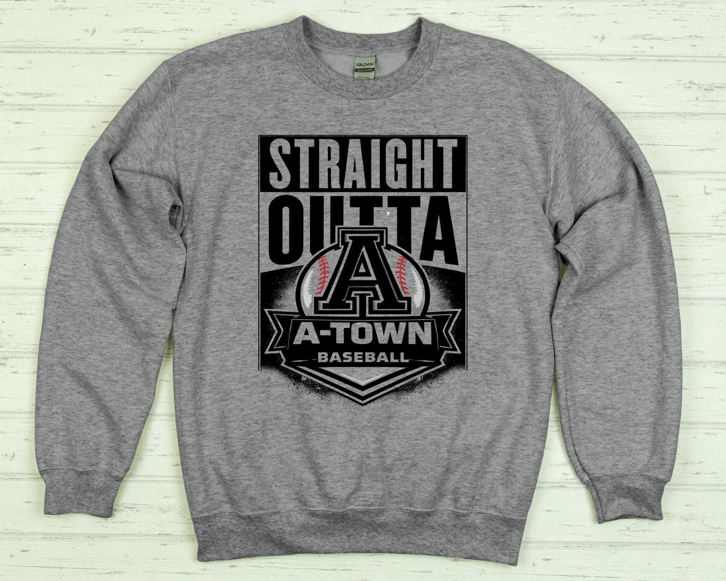 Gray A-Town Baseball Option 4