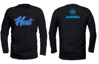 Long Sleeve T-shirt with Heat Graphic