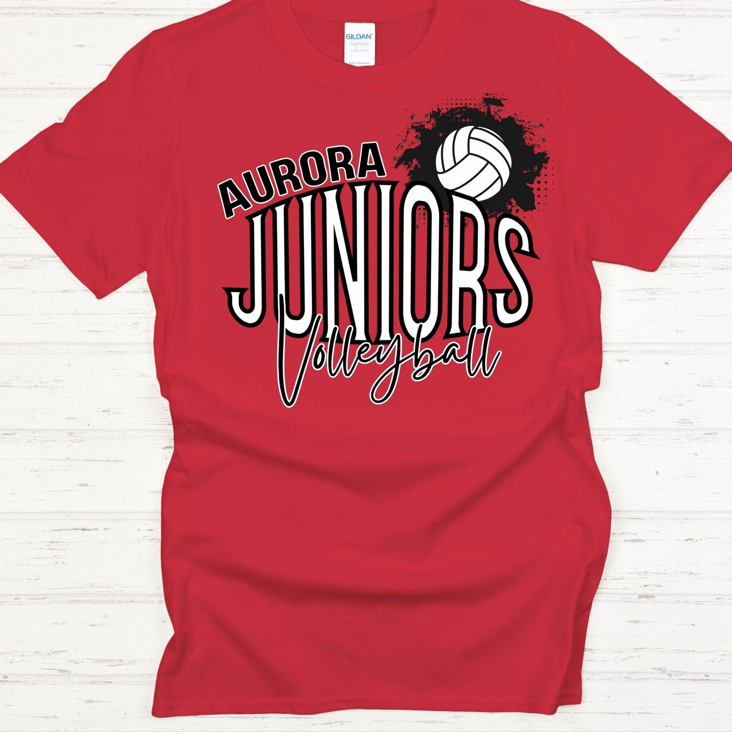 Red Junior Volleyball Gear Option 2