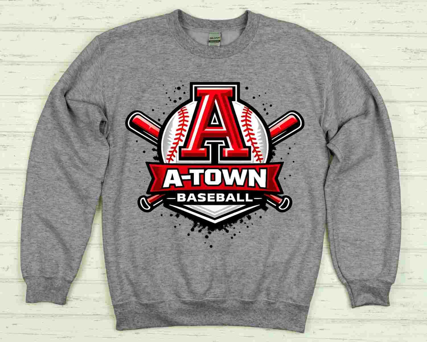 Gray A-Town Baseball Option 2