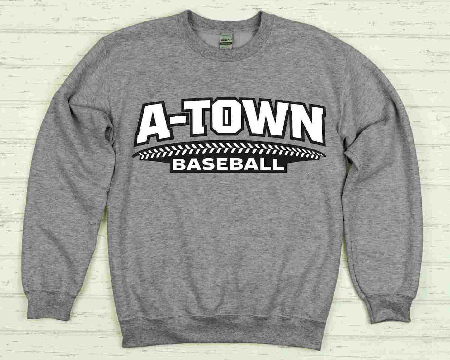 Gray A-Town Baseball Option 3