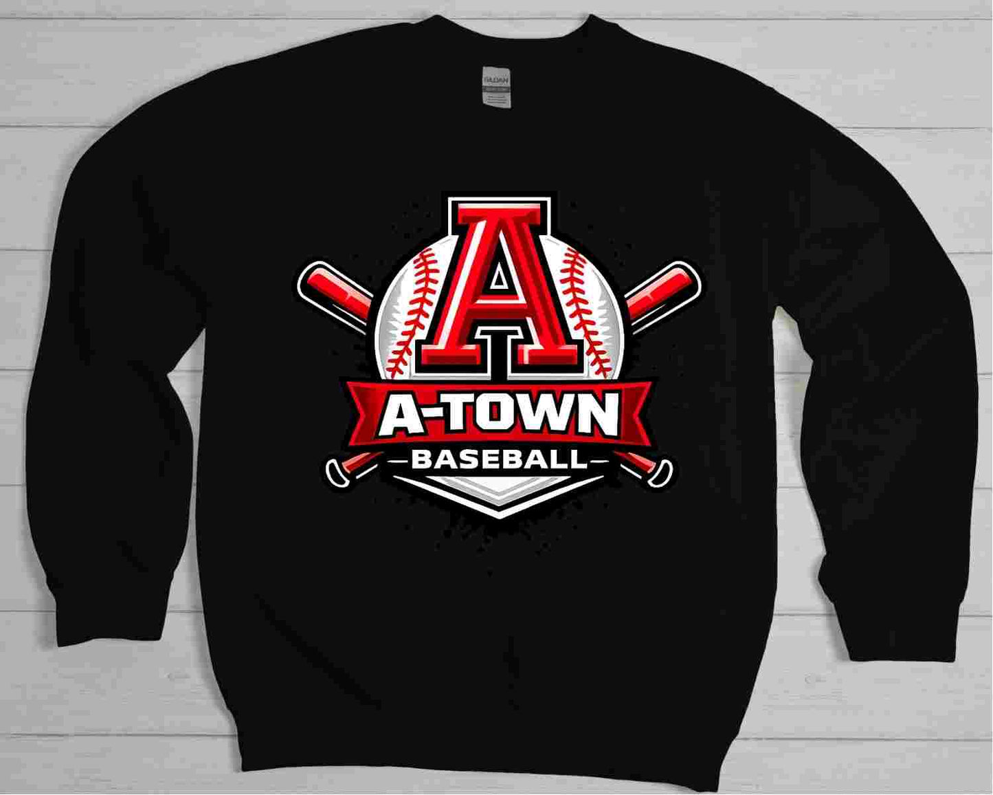 Black A-Town Baseball Option 2