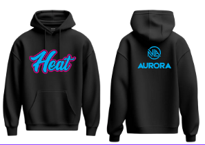 Hoodie with Heat Graphic